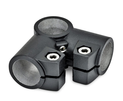 Trevägs rörkoppling i aluminium