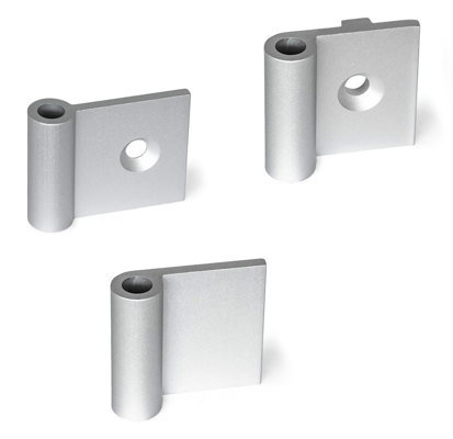 Hengselvinger av eloksert aluminium – foto
