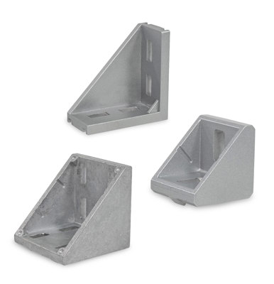 Vinkelbeslag av aluminium