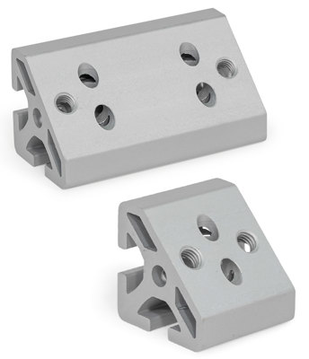 Vinkelkobling av aluminium