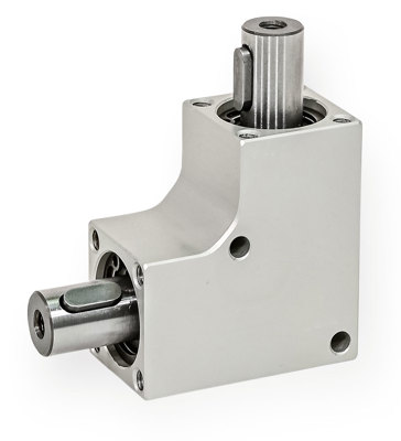 Vinkelväxel i aluminium