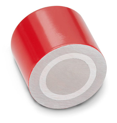 Magnet i AlNiCo med förzinkat eller lackerat stålhus