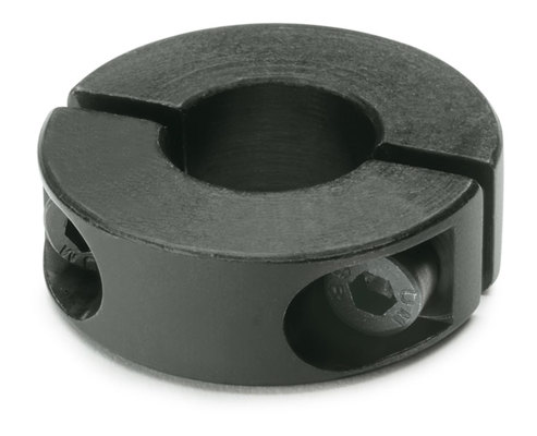 Delt spennring GN707, svartoksidert