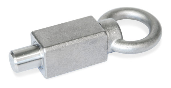 Justeringsbolt med sylindrisk eller kvadratisk feste av rustfritt, syrefast stål for sveising