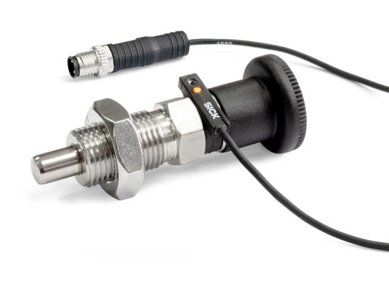Rustfri justeringsbolt med sensor – foto
