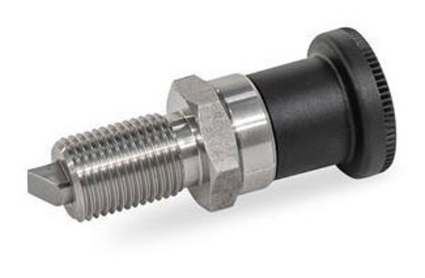Rustfri justeringsbolt med faset tapp